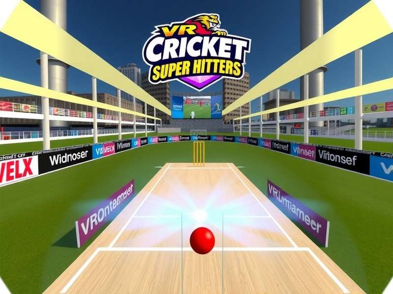 VR Cricket Super Hitters gameplay